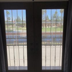 AZ security film back doors