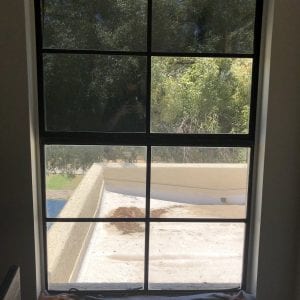 AZ security film bedroom window