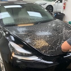 Black Tesla Clear Bra in Mesa AZ