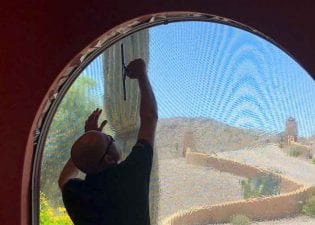 Window tint installation