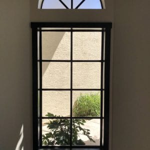 Solar Film AZ Front Door Window