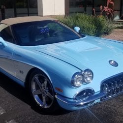 classic car light blue Clear Bra in AZ